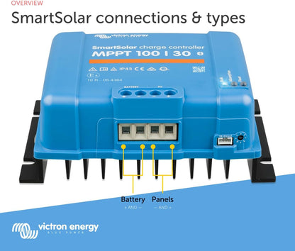 Victron Energy SmartSolar MPPT 100V 30A 12/24 (Bluetooth)